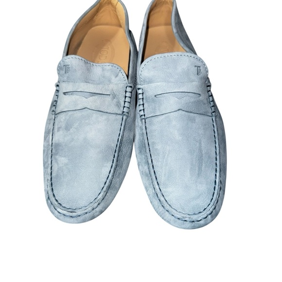Tod’s City Gommino Driving Shoes in Suede US 12.5 - Picture 4 of 10